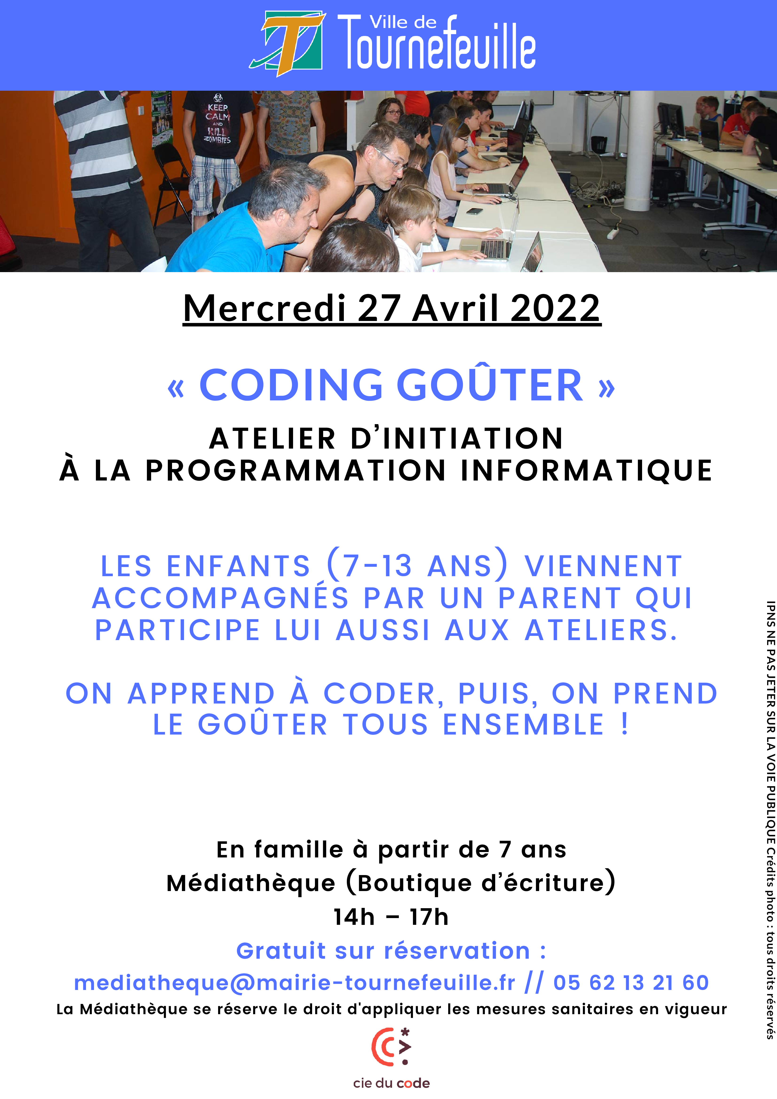 CODING GOUTER 27 avril 22